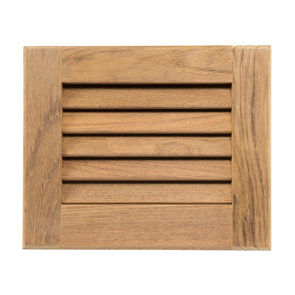 Whitecap Teak Louvered Insert 712 x 918 x 34 60712