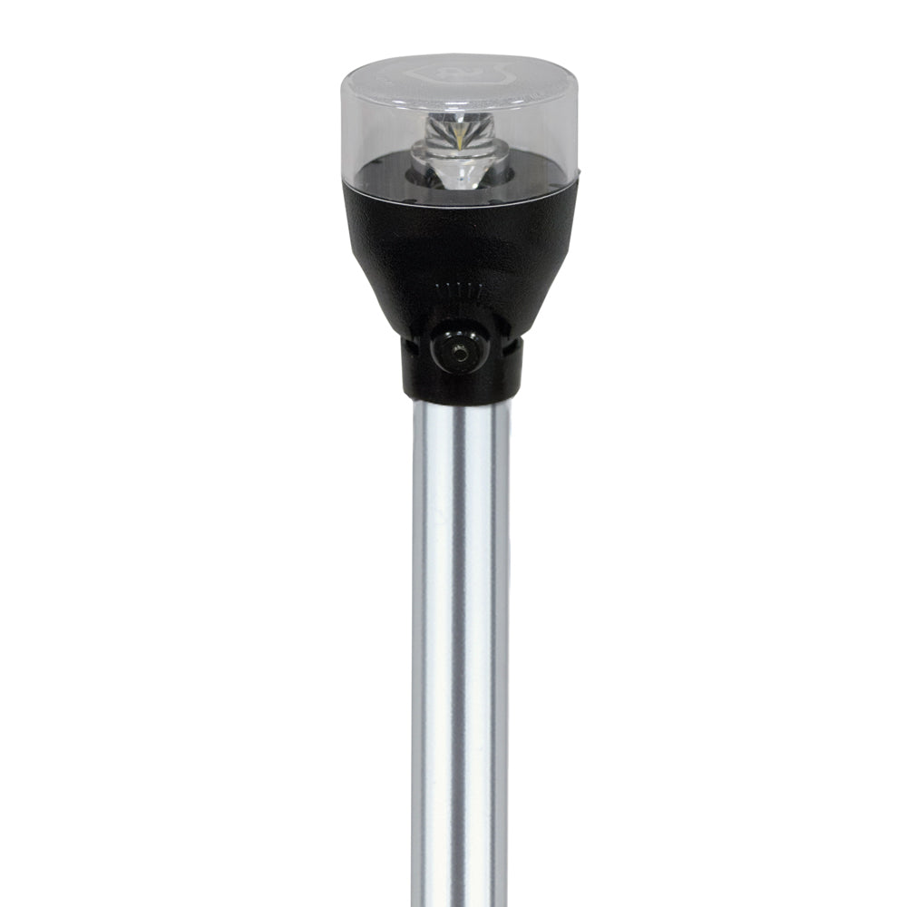 Attwood LED Articulating All Around Light 42 Pole 553042A7