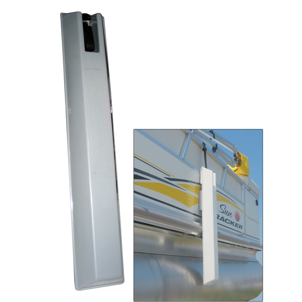 Dock Edge TOON Pontoon Boat Fender 36 Grey DE53135F