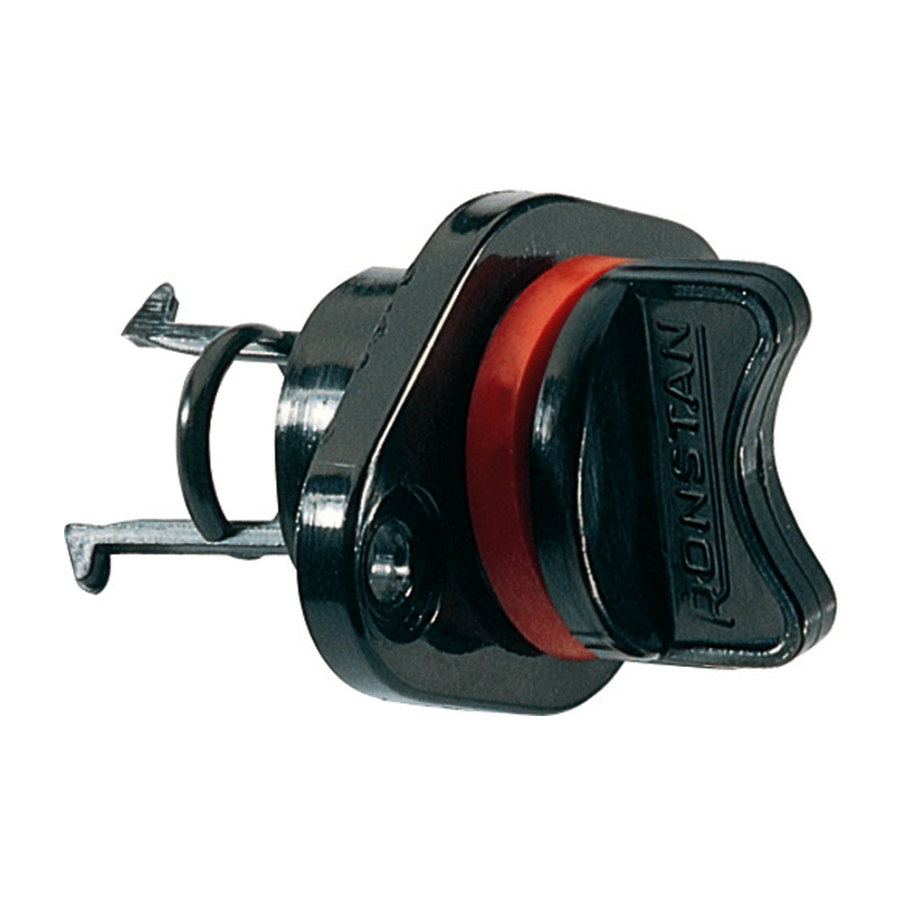Ronstan Drain Plug Housing Coarse Thread Black Nylon RF294