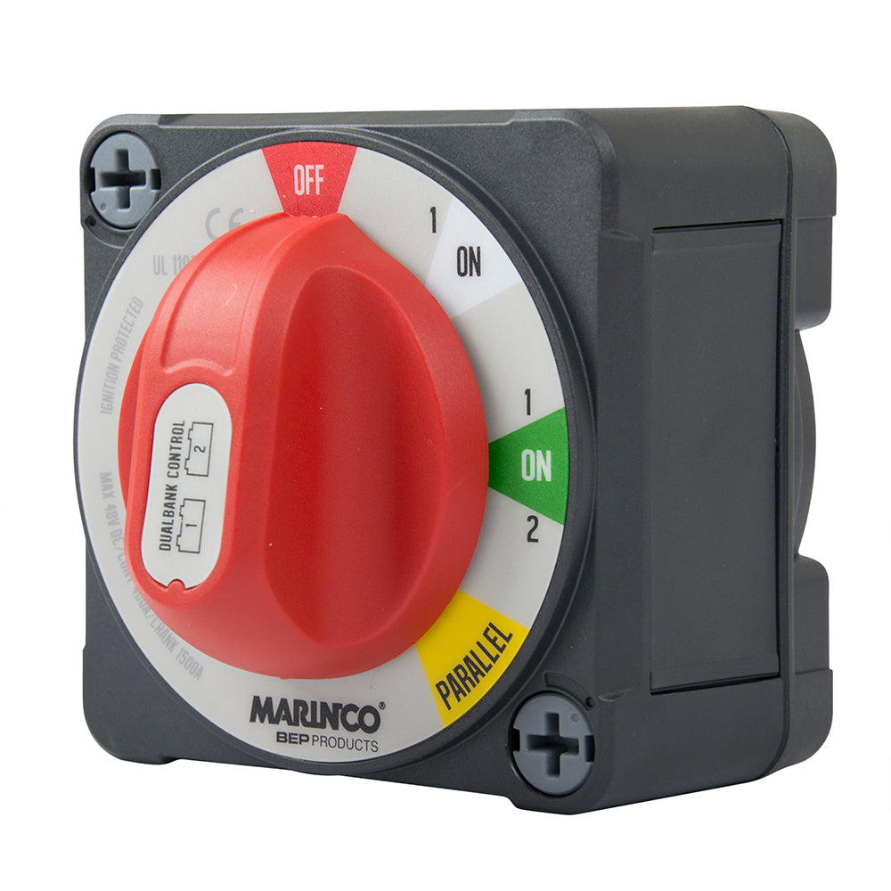 BEP Pro Installer 400a EZMount Dual Bank Control Battery Switch MC10 772DBCEZ