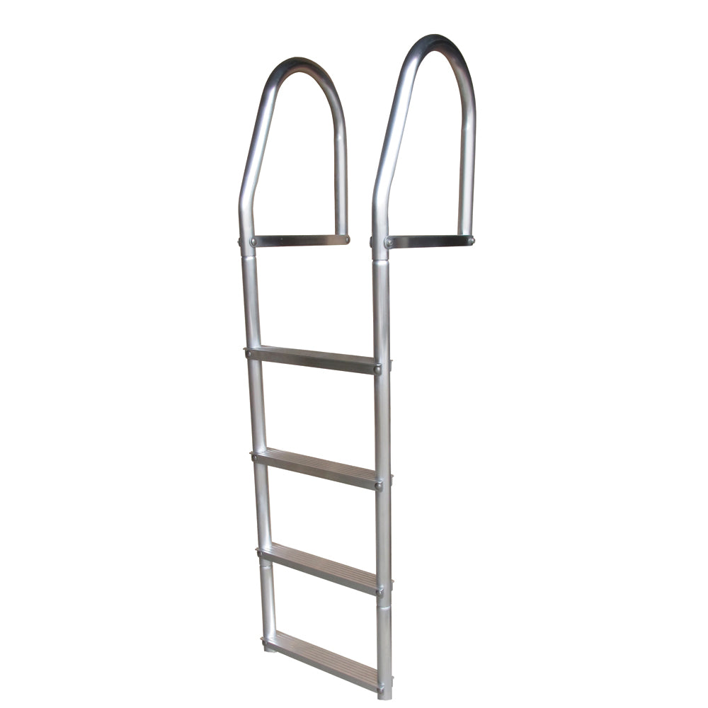 Dock Edge Fixed Eco Weld Free Aluminum 4Step Dock Ladder DE2074F
