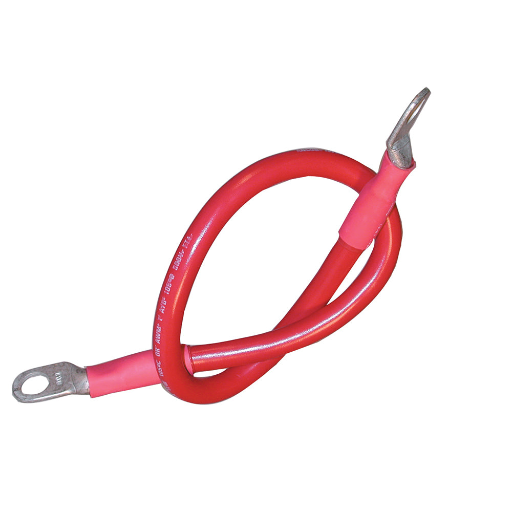 Ancor Battery Cable Assembly 4 AWG 21mm Wire 38 95mm Stud Red 18 457cm 189131