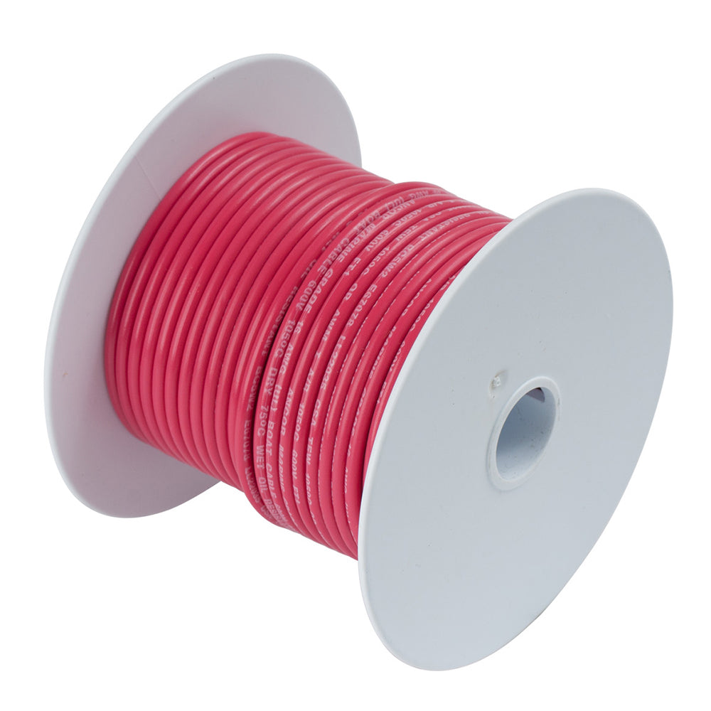 Ancor Red 8 AWG Tinned Copper Wire 250 111525