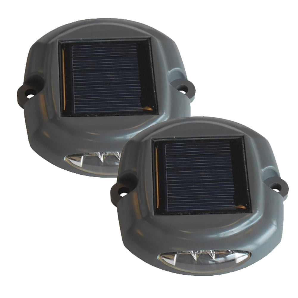 Dock Edge Docklite Solar Dock Deck Light 2Pack DE96262F
