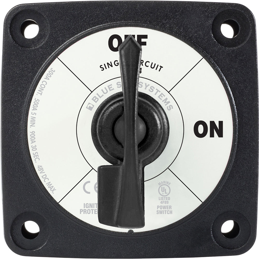 Blue Sea 6004200 Single Circuit ONOFF wLocking Key Black 6004200