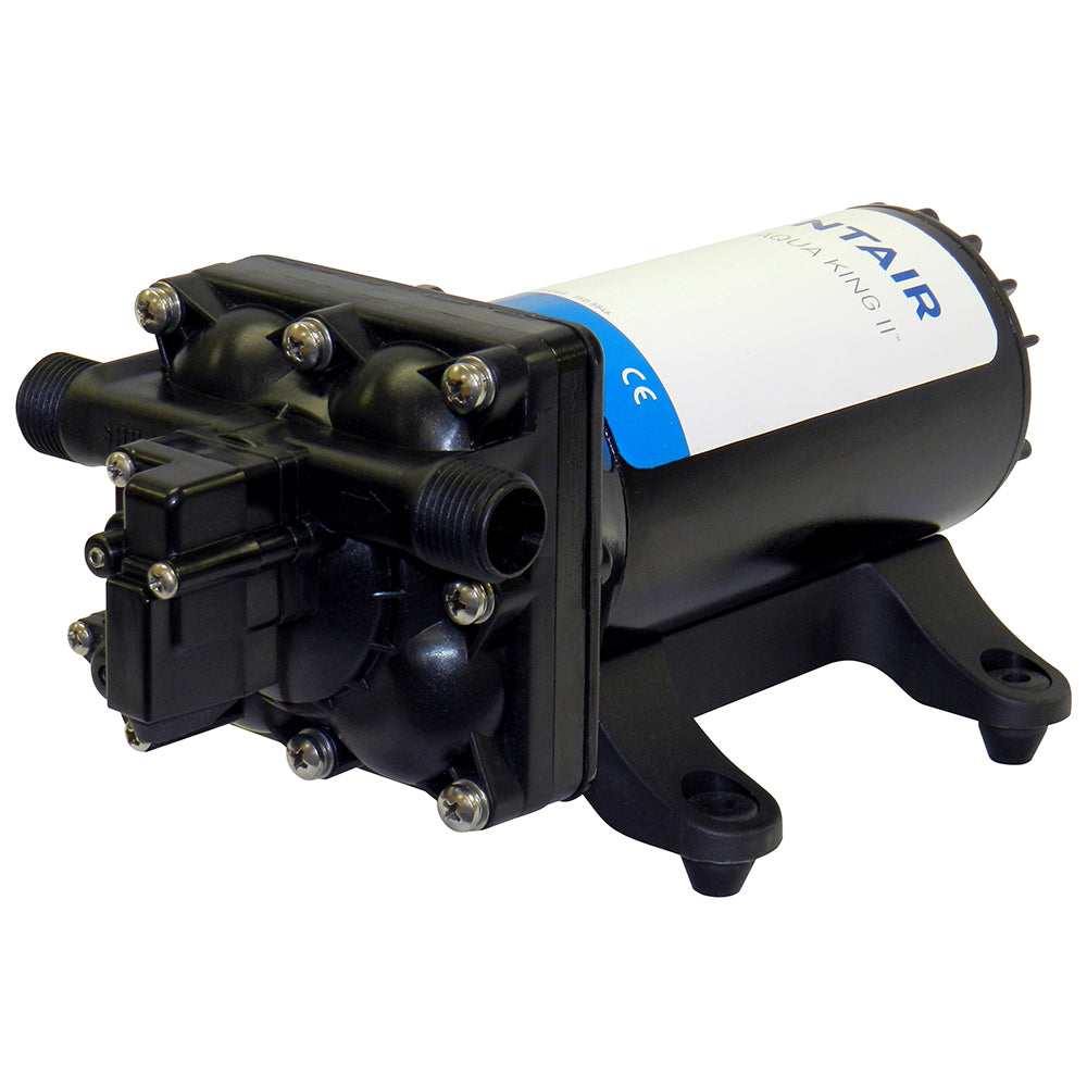 Shurflo by Pentair AQUA KING II Supreme 50 24 VDC Fresh Water Pump wStrainer Fittings 4158163E75