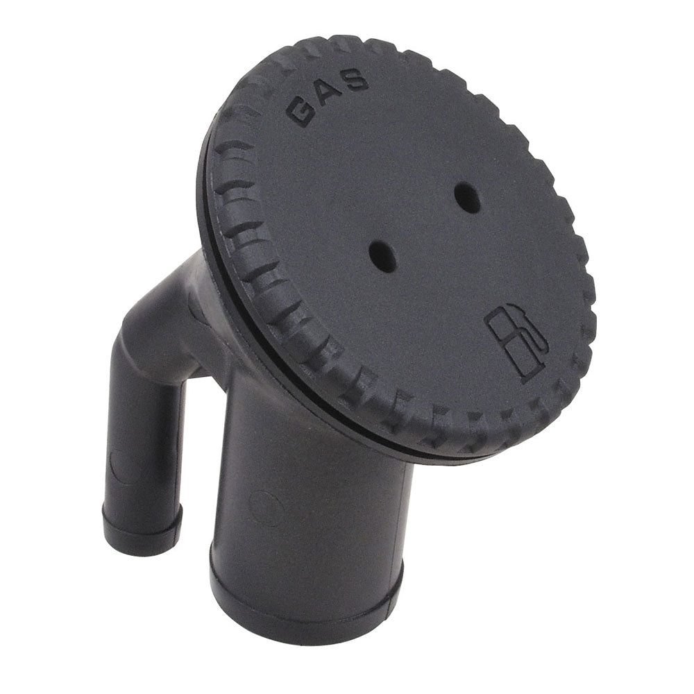 Perko 0542 Vented Fill f112 Hose Angled Neck Gas Black 0542DPGBLK