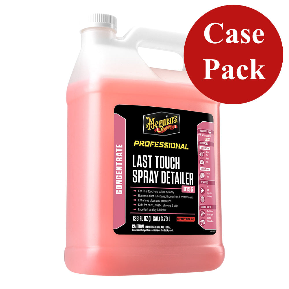 Meguiars Detailer Last Touch Spray Detailer 1Gallon Case of 4 D15501CASE