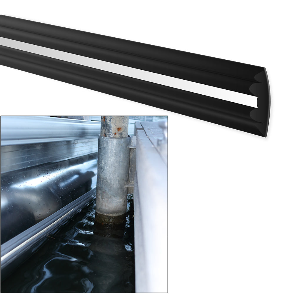 Megaware PontoonGuard 32 Kit 2 16 Guards fPontoon Up To 21 Black 30232