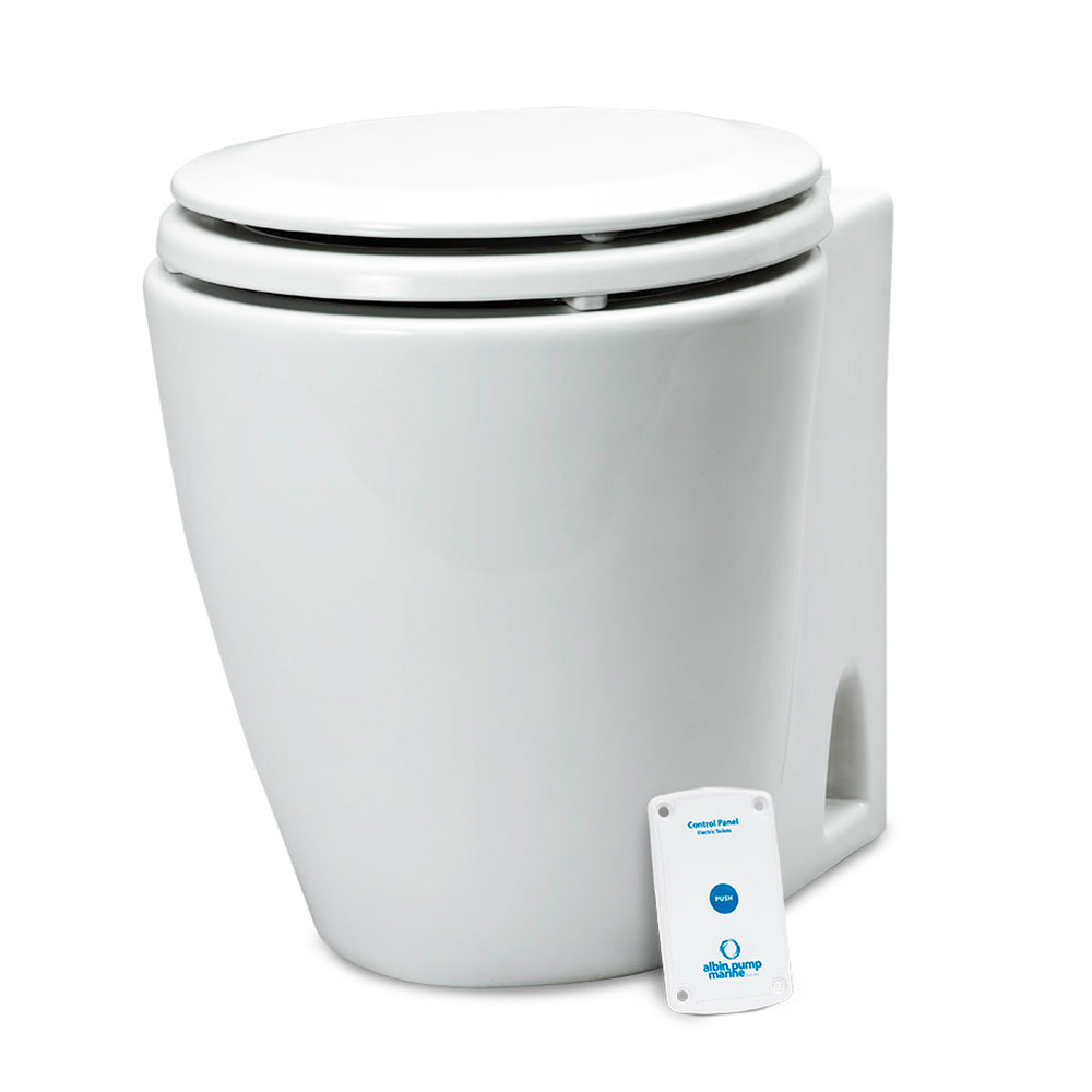 Albin Group Marine Design Marine Toilet Standard Electric 12V 0702043