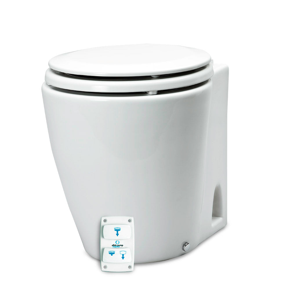 Albin Group Marine Design Marine Toilet Silent Electric 12V 0703045
