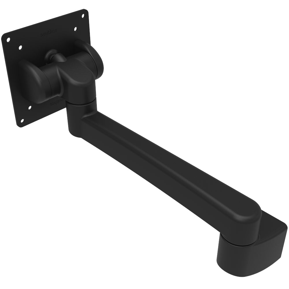 Southco Tilt Head Assembly Tilt Swivel Single Arm Wall Mount Black AVD3223A11150