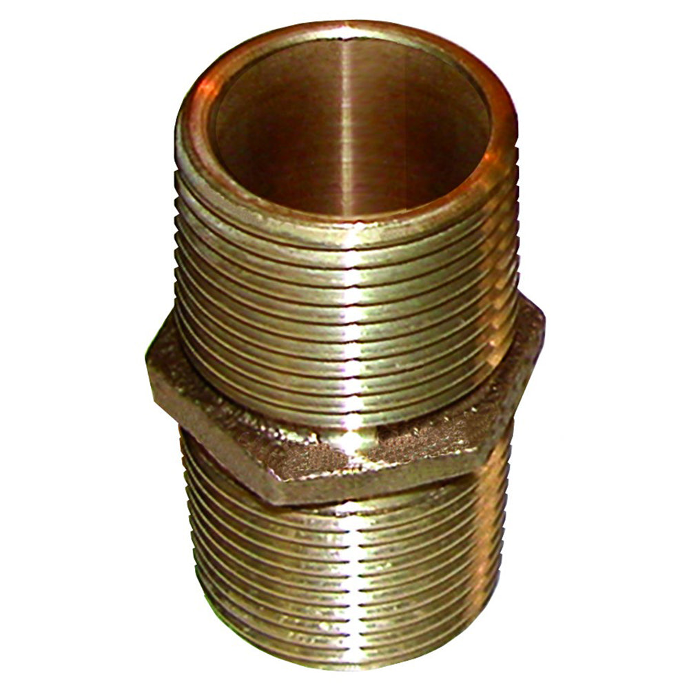 GROCO Bronze Pipe Nipple 114 NPT PN1250