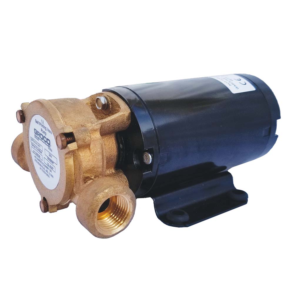 GROCO Heavy Duty Positive Displacement Vane Pump 12V SPO60N 12V