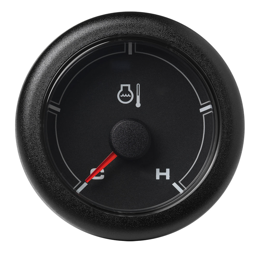 Veratron 52MM 2116 OceanLink Coolant Temperature Gauge 250F Black Dial Bezel A2C1065980001