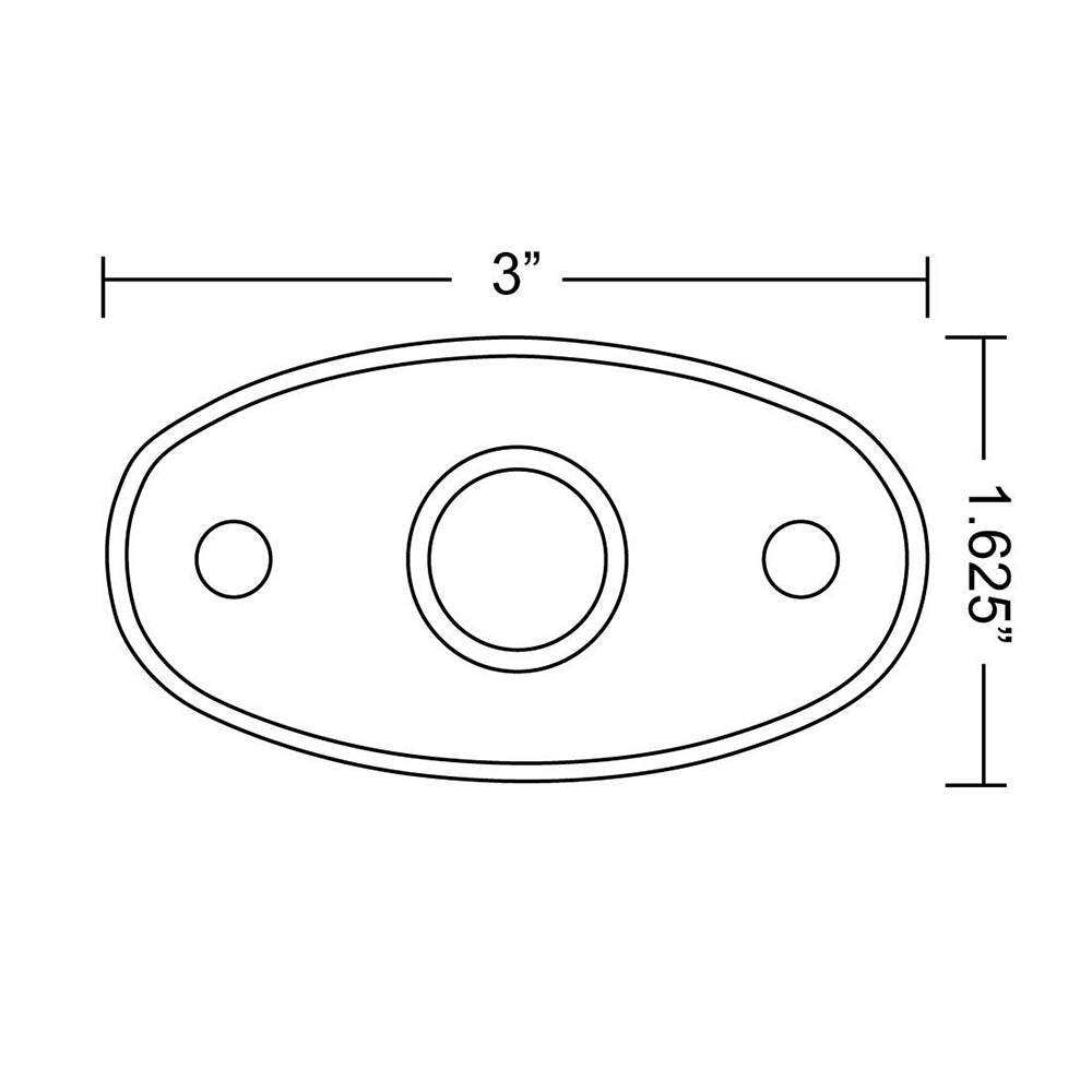 RIGID Industries ASeries Black High Power LED Light Single Amber 480333