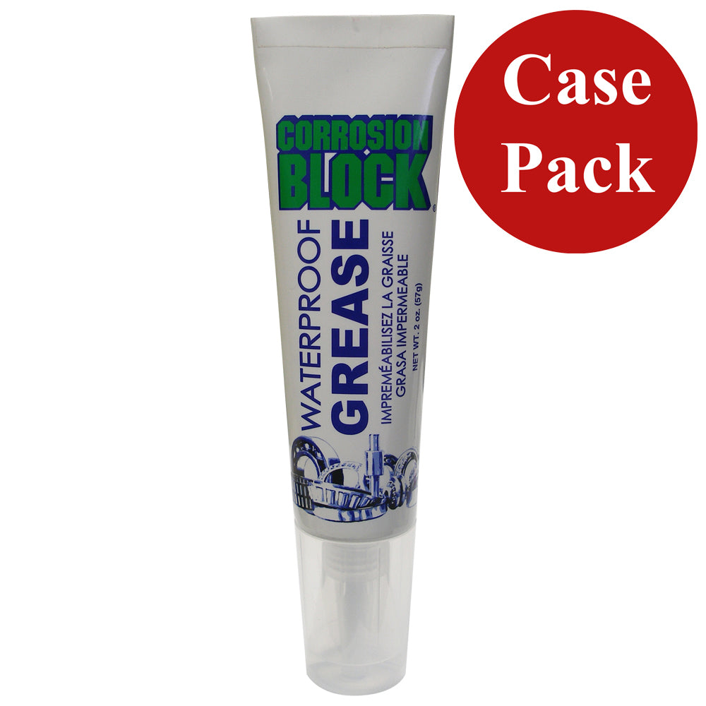 Corrosion Block High Performance Waterproof Grease 2oz Tube NonHazmat NonFlammable NonToxic Case of 24 25002CASE