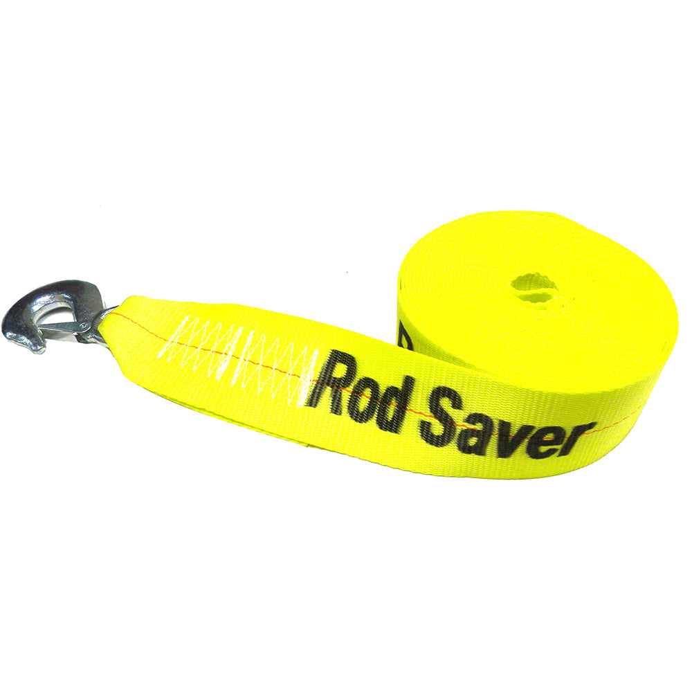 Rod Saver HeavyDuty Winch Strap Replacement Yellow 3 x 30 WS3Y30
