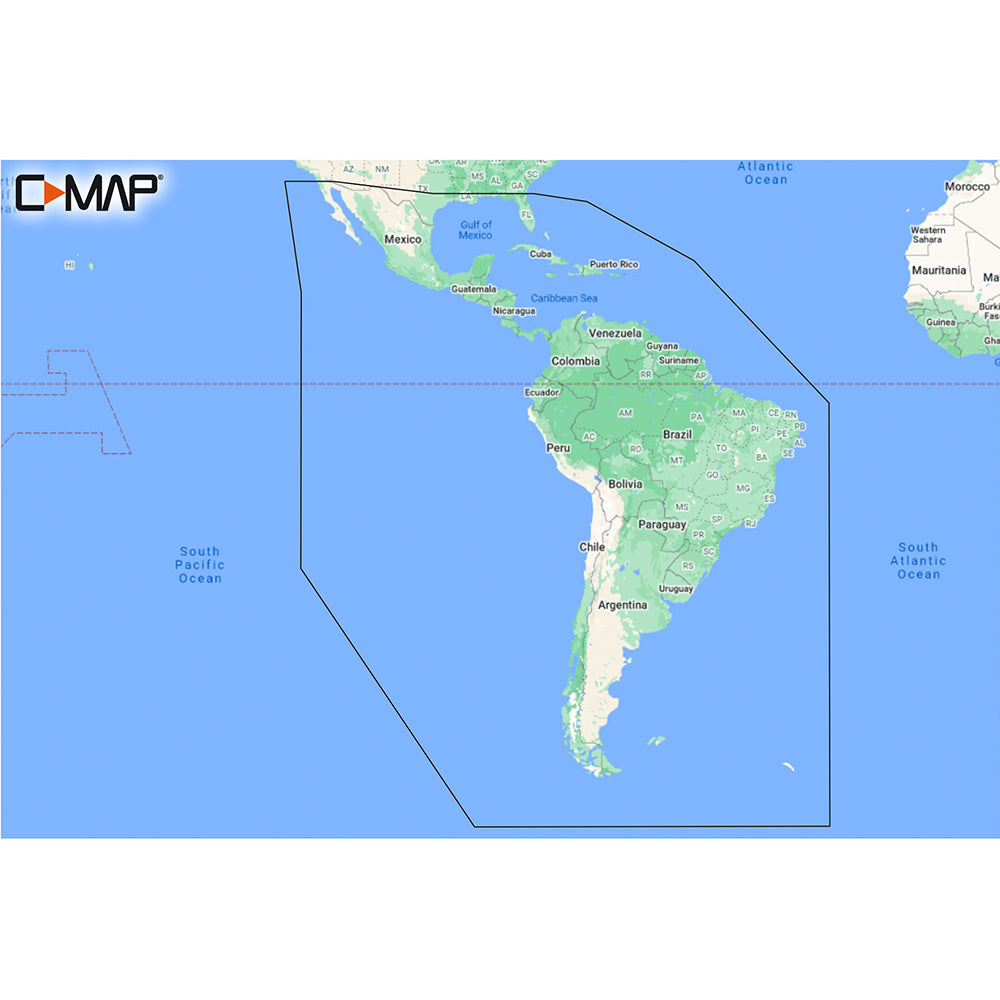 CMAP MSAY038MS Discover South America Caribbean MSAY038MS