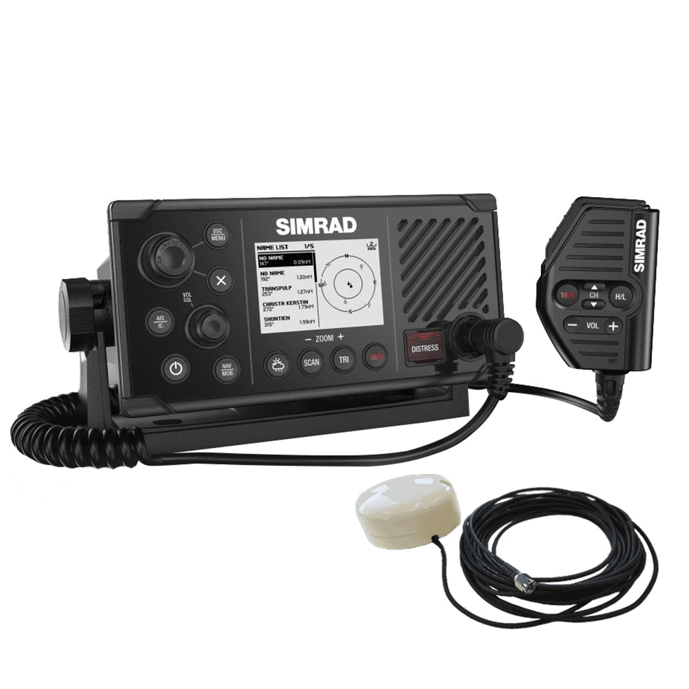 Simrad RS40B VHF Radio wClass B AIS Transceiver GPS500 Antenna 00014818001