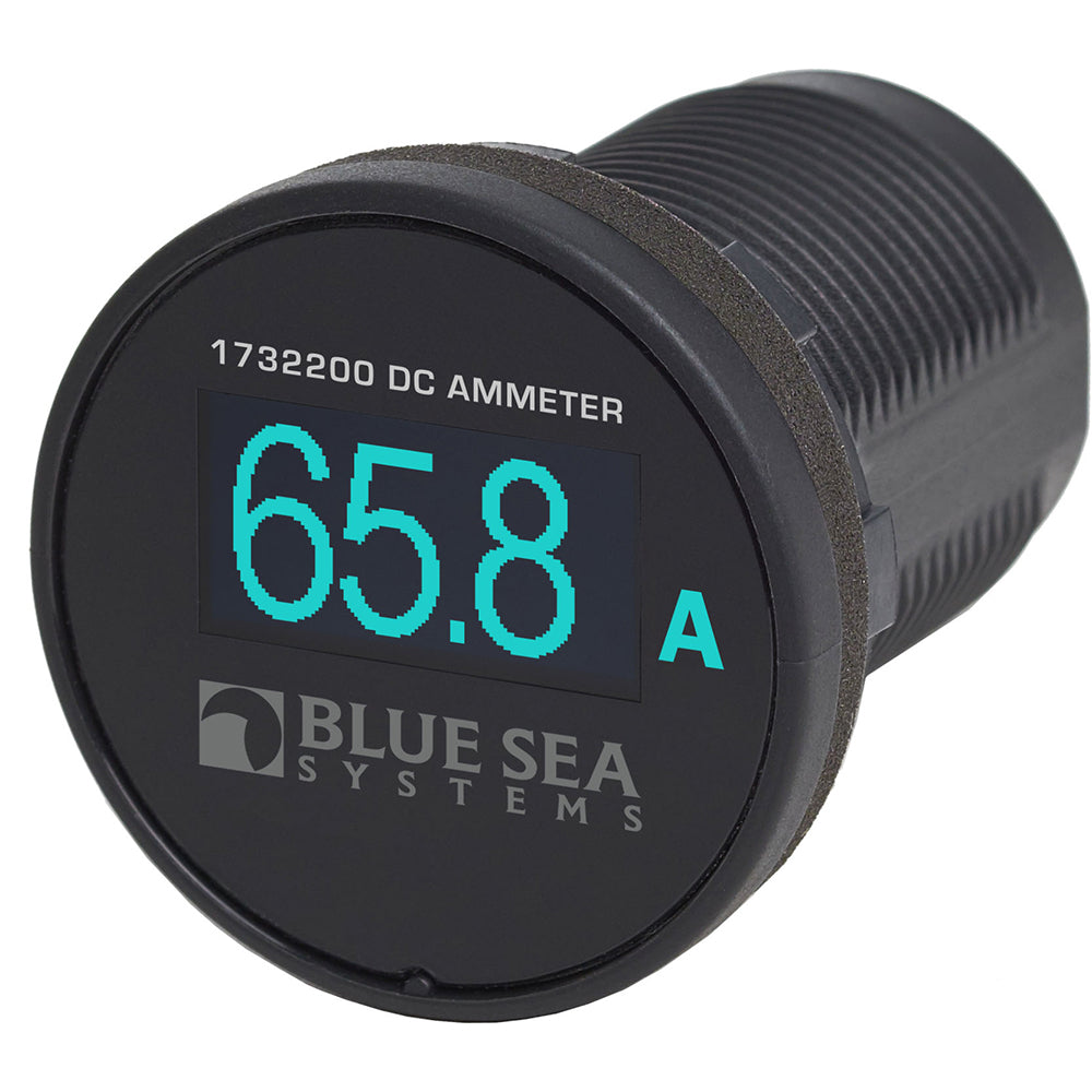 Blue Sea 1732200 Mini OLED Ammeter Blue 1732200