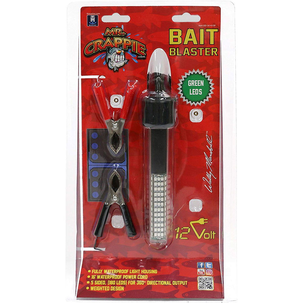 TH Marine Mr Crappie Bait Blaster Underwater Green Light LED34143DP