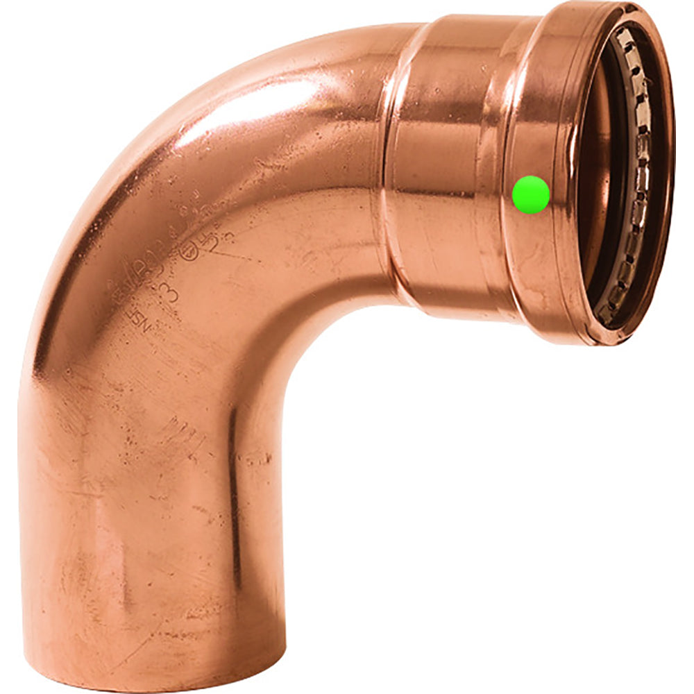Viega ProPress 212 90 Copper Elbow StreetPress Connection Smart Connect Technology 20638