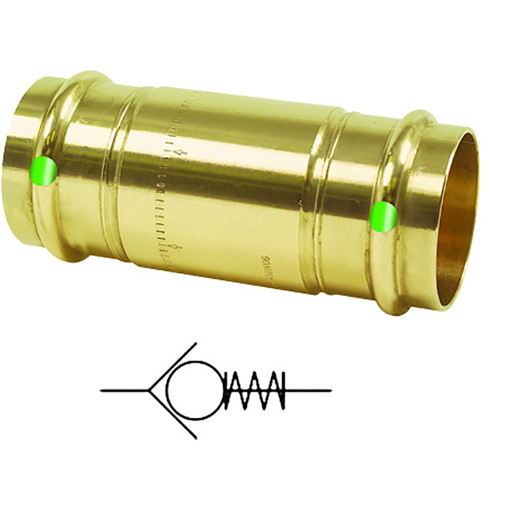 Viega ProPress 12 Zero Lead Check Valve Double Press Connection Smart Connect Technology 79035