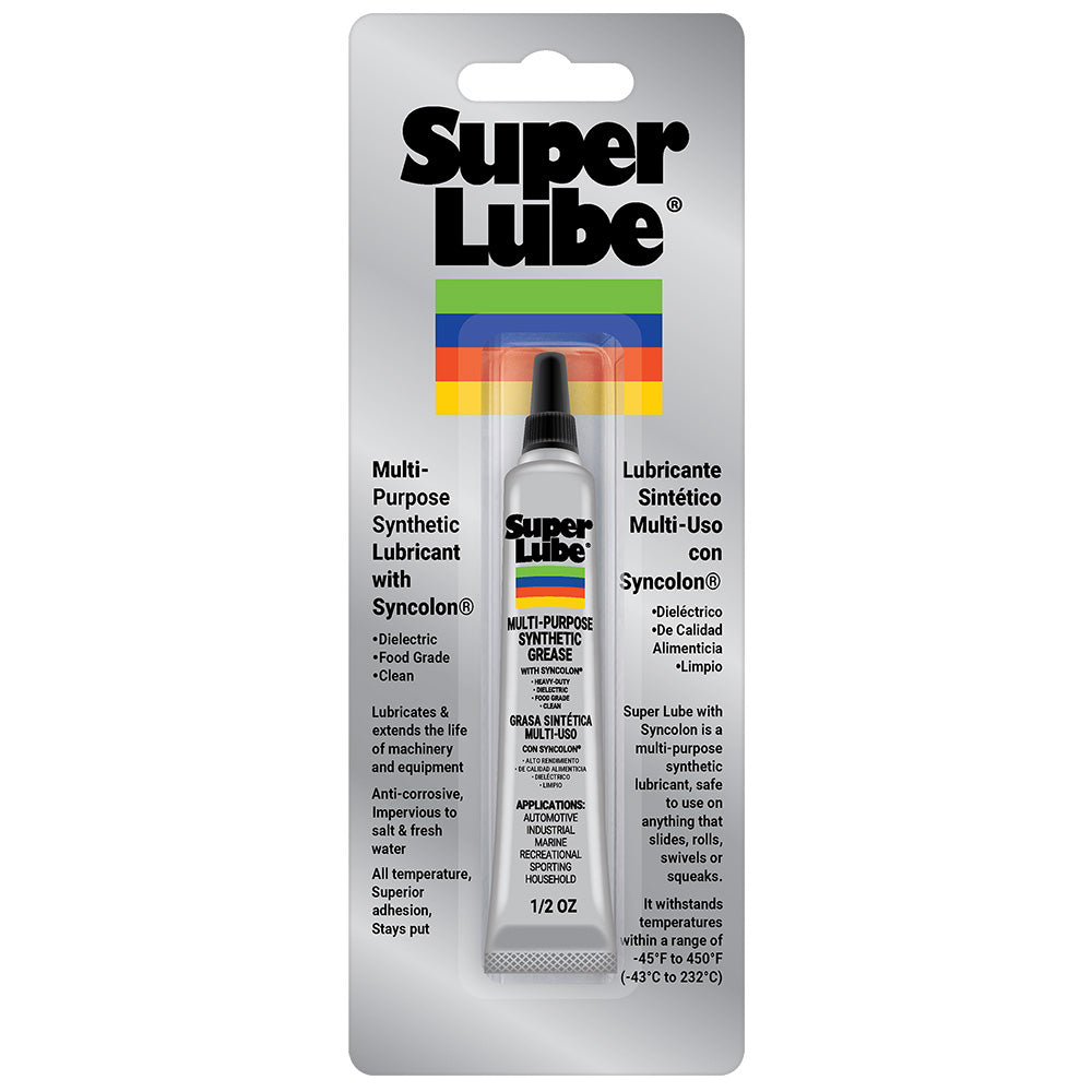 Super Lube MultiPurpose Synthetic Grease wSyncolon 5oz Tube 21010