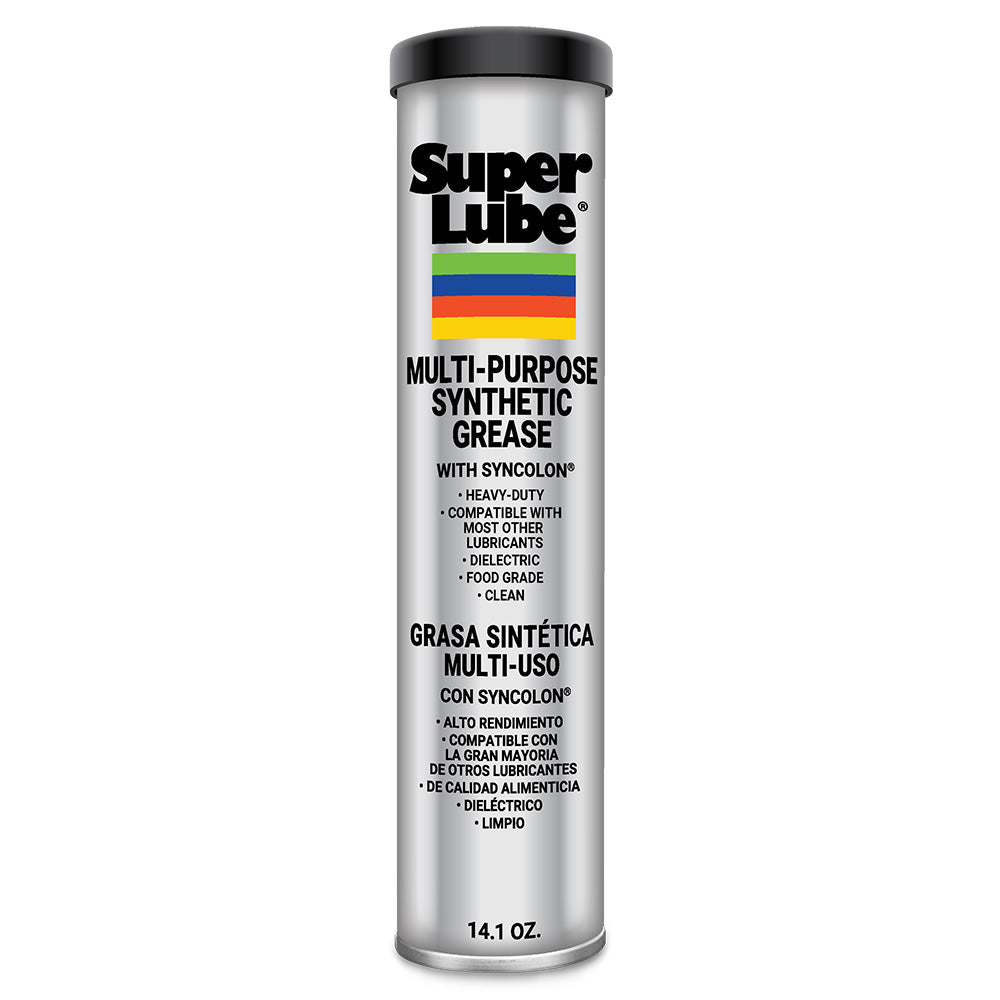 Super Lube MultiPurpose Synthetic Grease wSyncolon 141oz Cartridge 41150