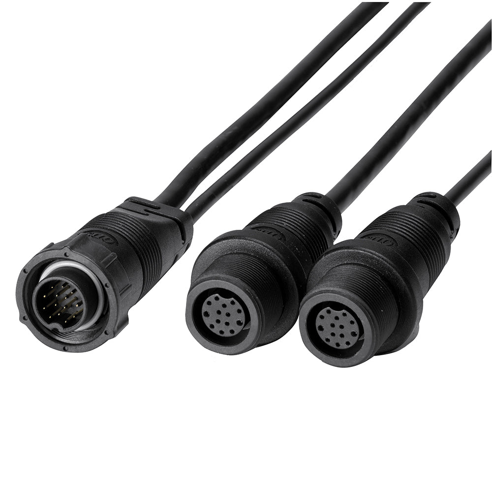 Humminbird 14 M ID SIDB Y SOLIXAPEX Side Imaging 2D Splitter Cable 7201111