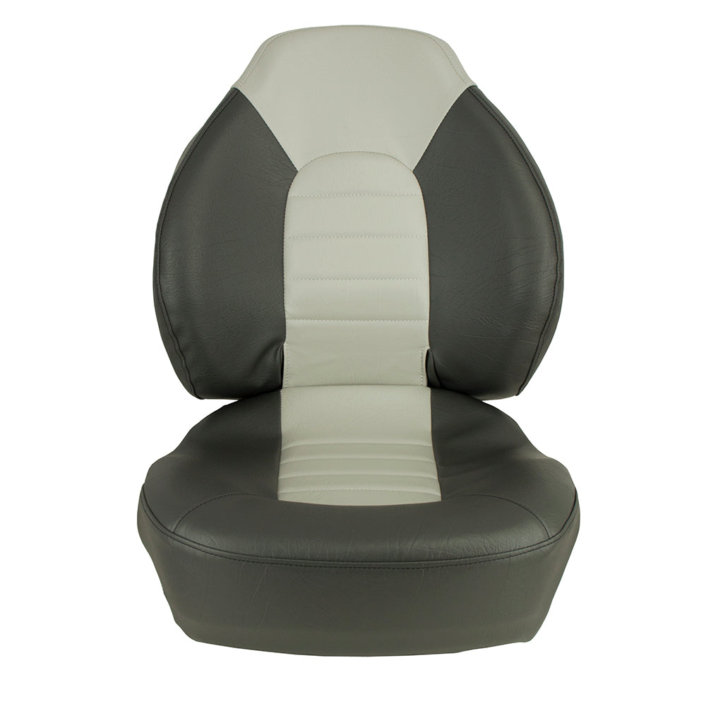 Springfield Fish Pro Mid Back Folding Seat CharcoalGrey 1041733