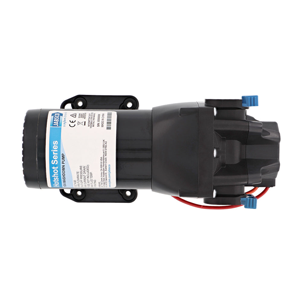 Jabsco HotShot HD4 Heavy Duty Washdown Pump w25 HoseCoil 12V 4 GPM 60 PSI Q401J118N4A