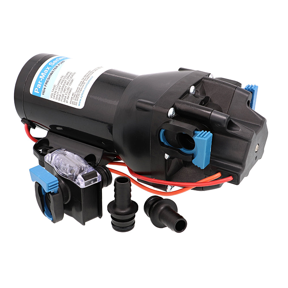 Jabsco ParMax HD4 Heavy Duty Water Pressure Pump 12V 4 GPM 40 PSI Q401J115S3A