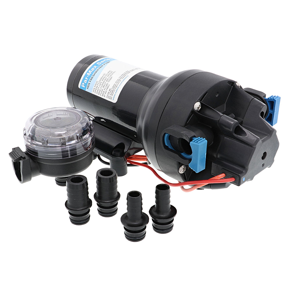 Jabsco ParMax HD5 Heavy Duty Water Pressure Pump 12V 5 GPM 60 PSI P501J118S3A