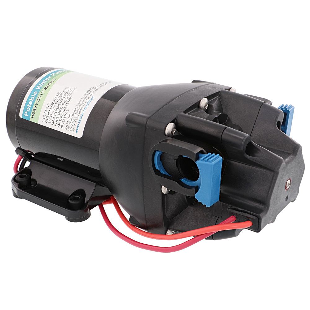 Flojet Heavy Duty RV Water Pump wStrainer 12V 3GPM 50PSI Q301V117S3A