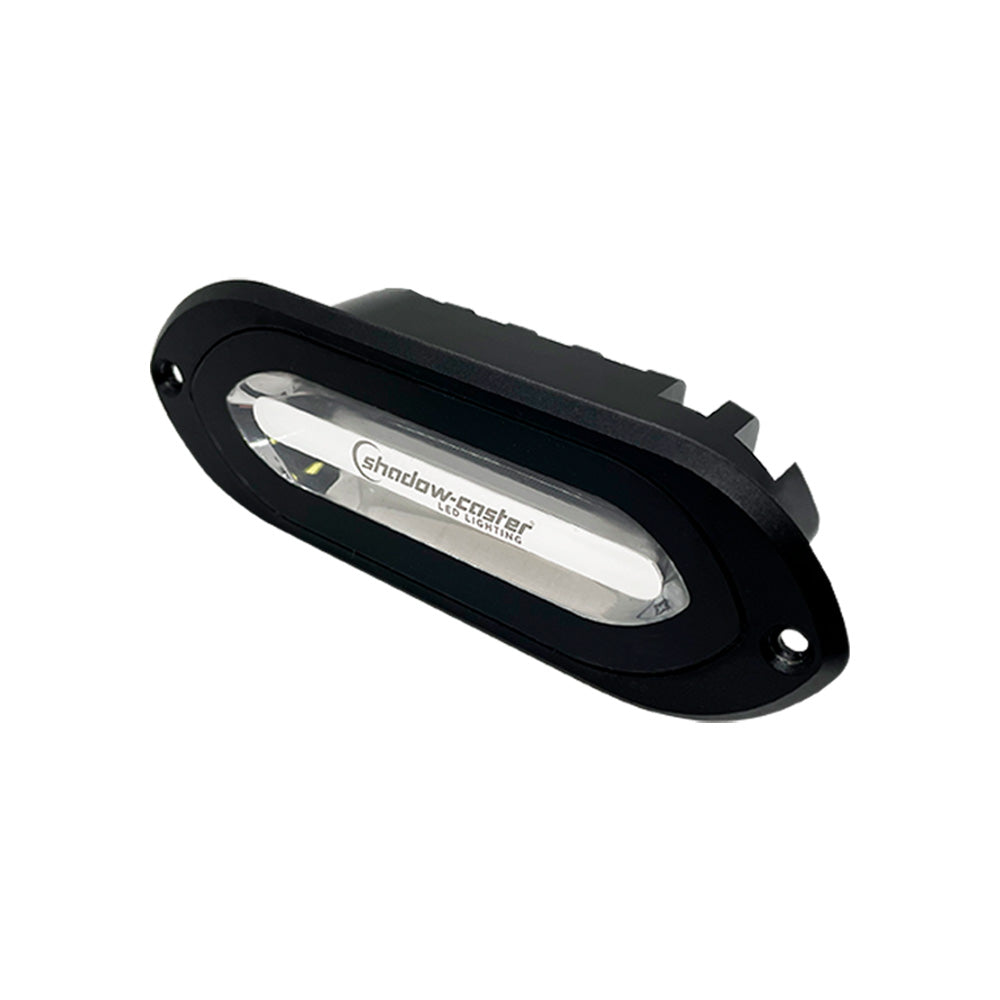 ShadowCaster SCMSL Series Flush Mount Spreader Light Black Housing FullColor SCMSLFCCBK