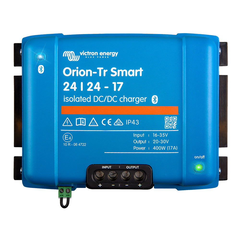 Victron OrionTR Smart Isolated DCDC Converter 24 VDC to 24 VDC 400W 17AMP ORI242440120
