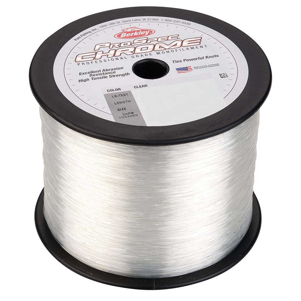 Berkley ProSpec Chrome Clear Monofilament 50 lb 1000 yds PSC1B5015 1544023