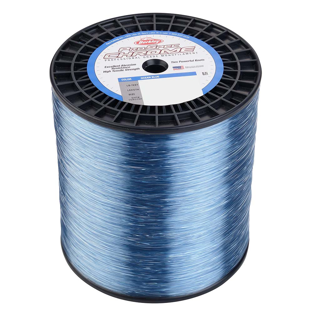 Berkley ProSpec Chrome Ocean Blue Microfilament 12lb 3000 yds PSC3B12OBL 1559035