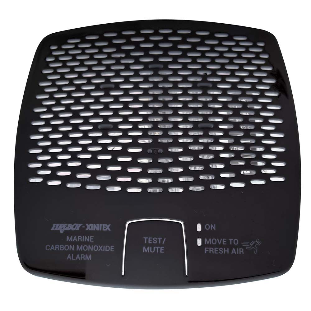 FireboyXintex CO Alarm Internal Battery wInterconnect Black CMD6MBRBR