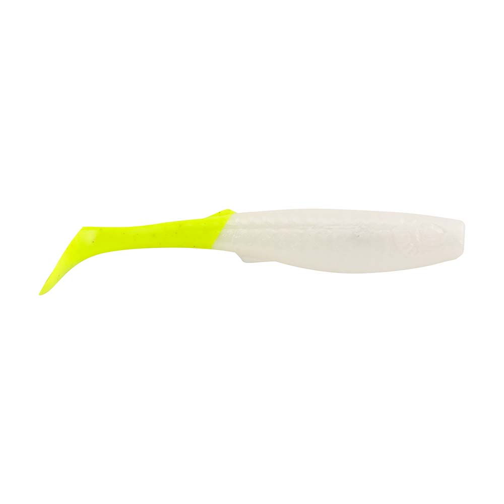 Berkley Gulp Paddleshad 4 Pearl WhiteChartreuse 1545531