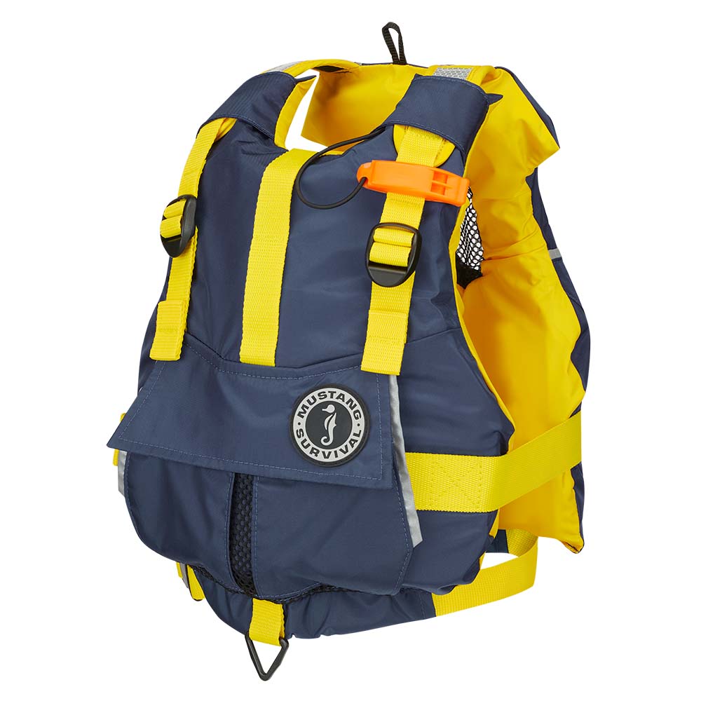Mustang Youth Bobby Foam Vest YellowNavy MV250050216
