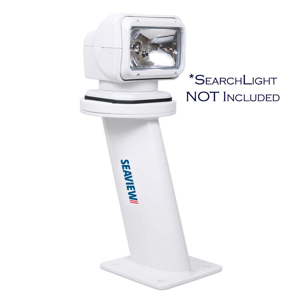 Seaview 12 AFT Leaning Mount fSearchlights Thermal Cameras w7 x 7 Base Plate PMA12FSL7