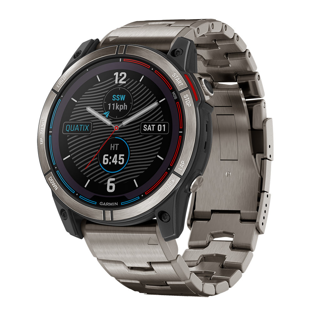Garmin quatix 7 Solar Edition Marine GPS Smartwatch wSolar Charging 0100254160