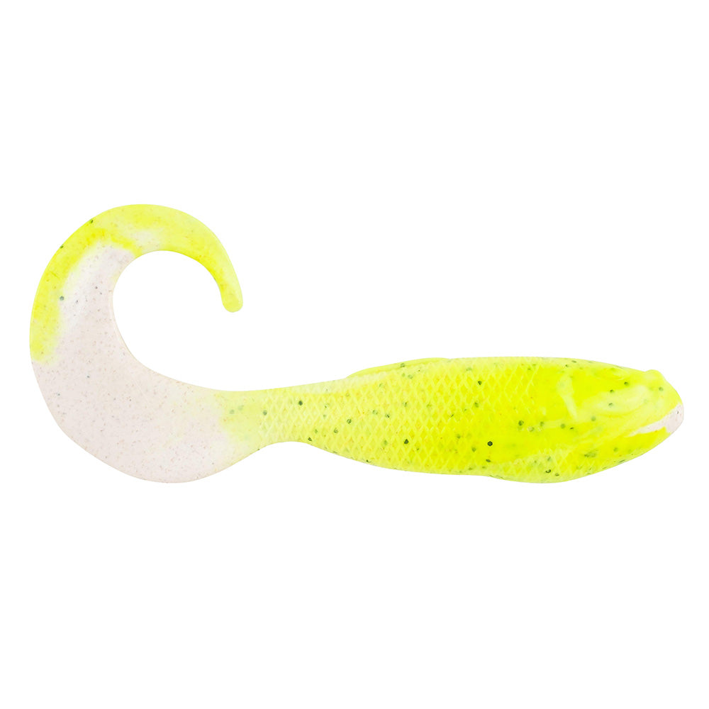 Berkley Gulp Saltwater Swimming Mullet 4 Chartreuse Pepper Neon 1509663