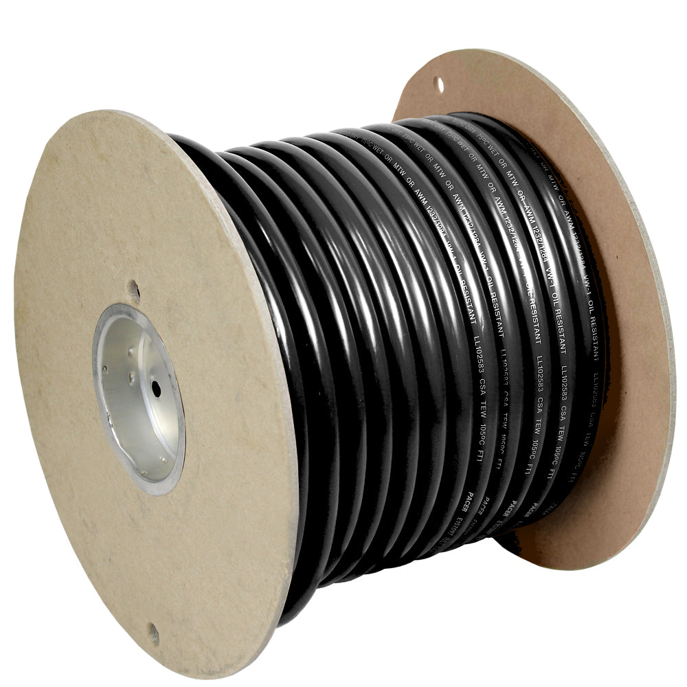 Pacer Black 20 AWG Battery Cable 100 WUL20BK100