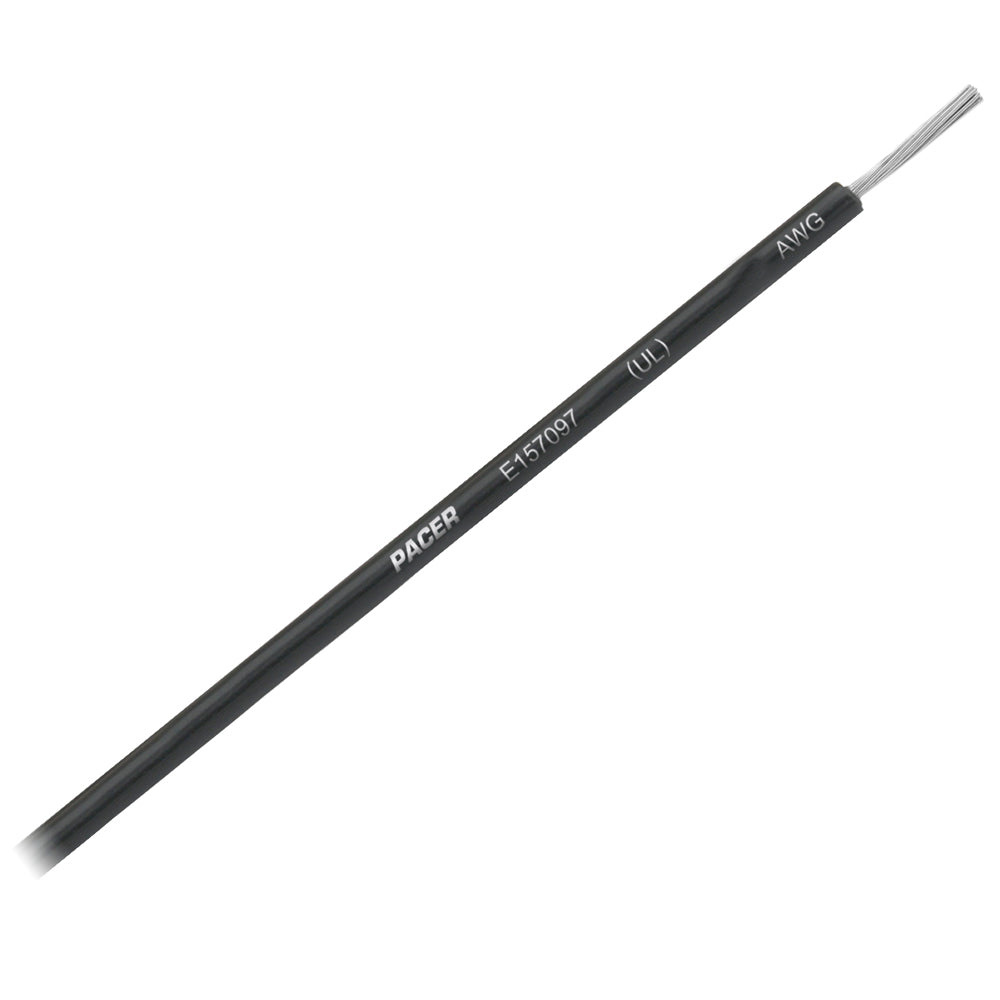 Pacer Black 14 AWG Primary Wire 25 WUL14BK25