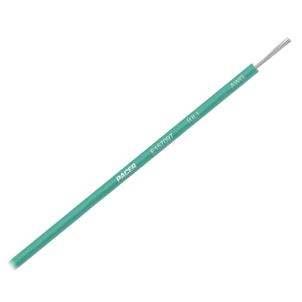 Pacer Green 14 AWG Primary Wire 25 WUL14GR25